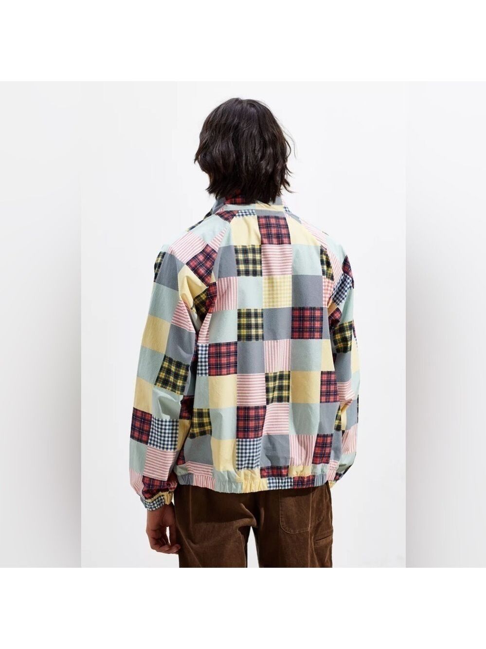 Urban Outfitters UO Madras Print Track Jacket - Picture 5 of 16